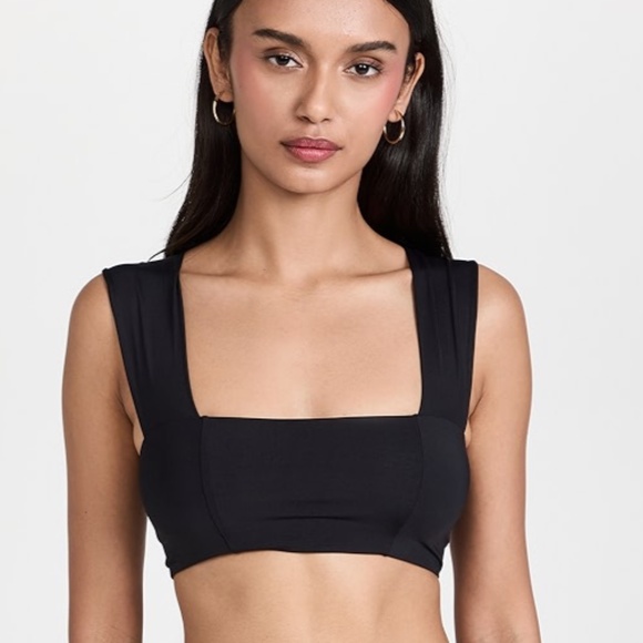 L*SPACE: Women's Parker Square Neck Swimsuit Top - Picture 1 of 3